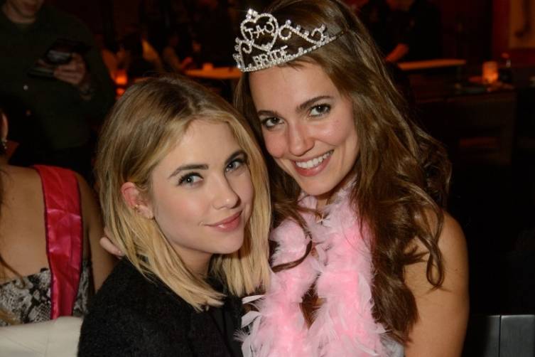 Ashley Benson celebrates the bachelorette party of a friend at TAO Las Vegas