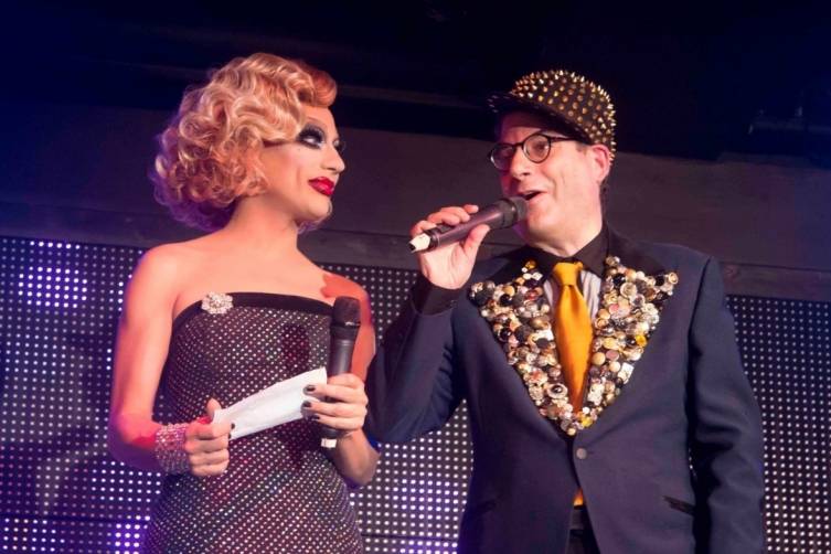 Hosts Bianca Del Rio & Michael Musto