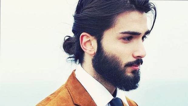 Celebrities with Man Buns - wide 3