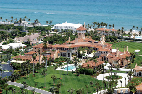 Celebrity Living: Palm Beach â€“ Donald Trump, Ivana Trump, Rush ...
